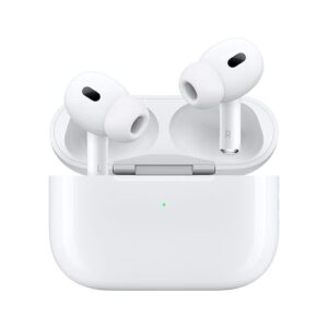 apple airpods pro 2 wireless earbuds, bluetooth headphones, active noise cancellation, hearing aid feature, transparency, personalised spatial audio, high fidelity sound, h2 chip, usb c charging