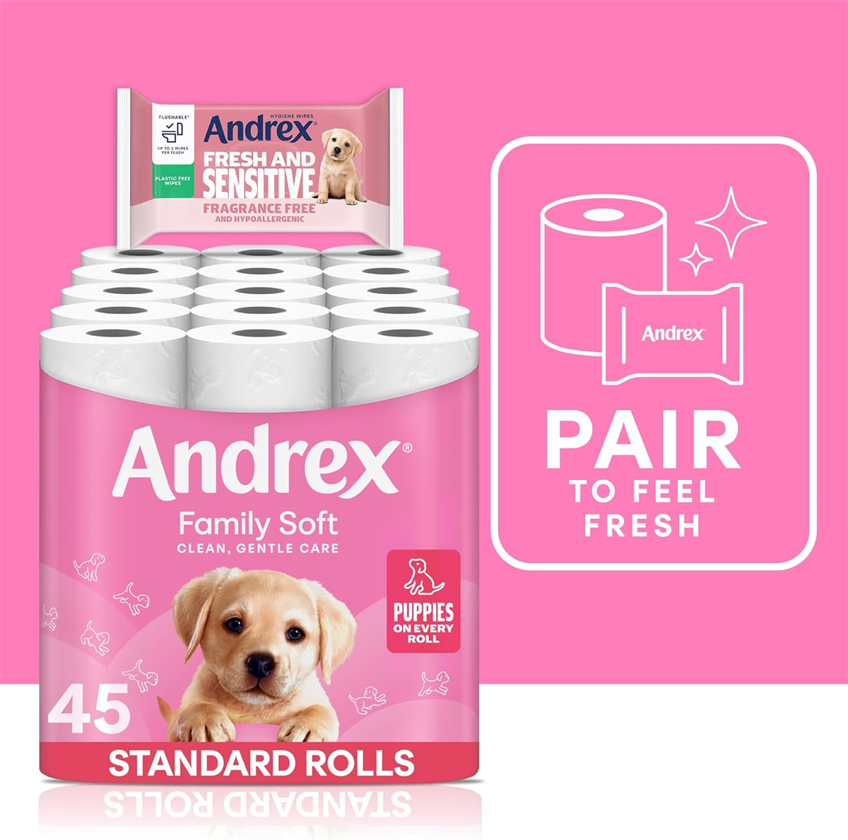 【buy 1 get 1】 family soft toilet tissue 45 rolls , fsc certified andrex 【buy 1 get 1】 family soft toilet tissue 45 rolls , fsc certified andrex