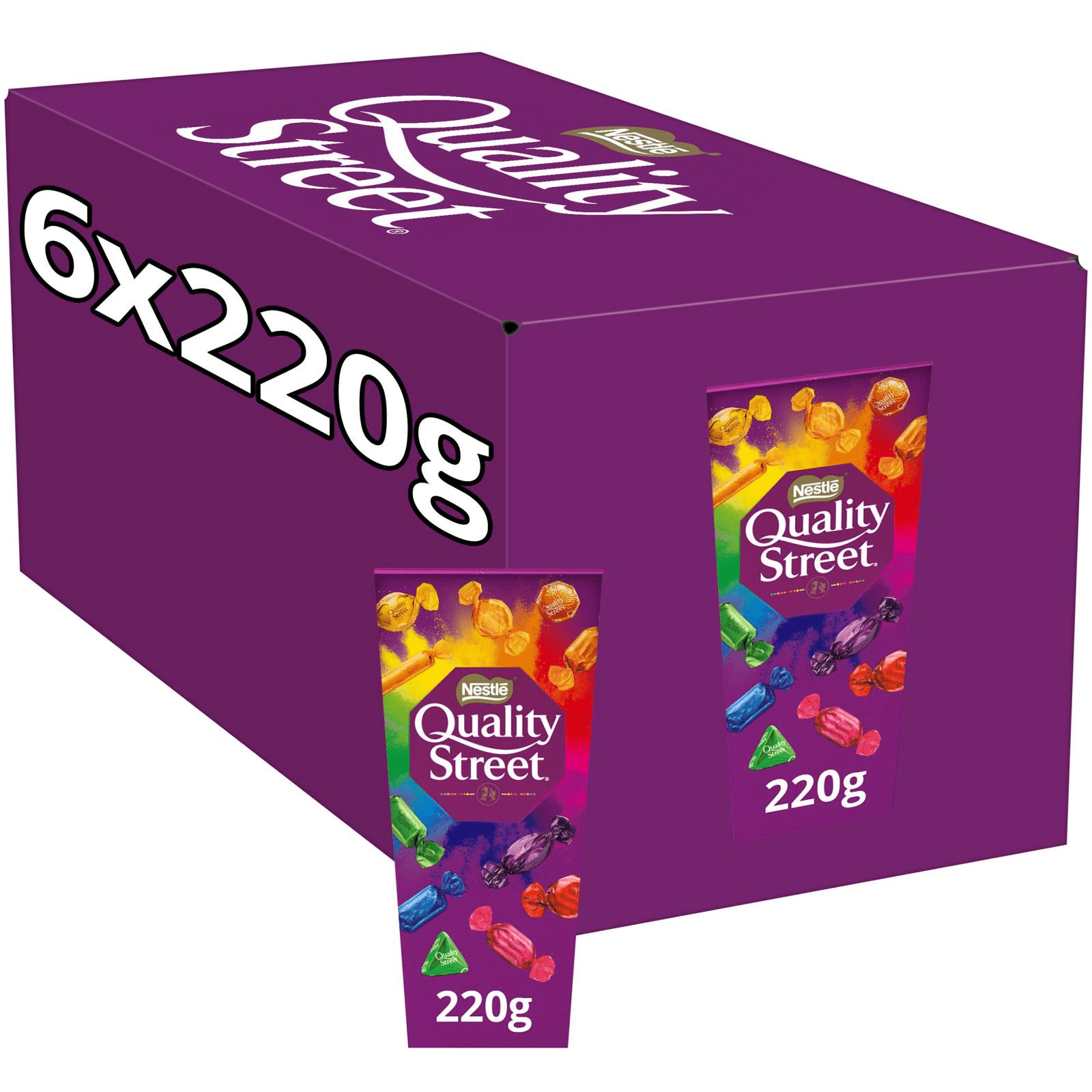 【clearance sale, limited quantity.】quality street assorted chocolate box (6 x 220g) 【clearance sale, limited quantity.】quality street assorted chocolate box (6 x 220g)