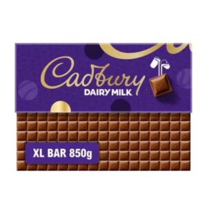 [clearance sale, limited quantity.]cadbury dairy milk chocolate gift bar, the classic creamy taste, perfect for sharing or gifting, extra large, 850 g (pack of 1)