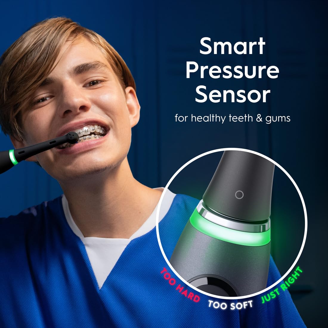 oral b io9 electric toothbrushes for adults, app connected handle, 1 toothbrush head, charging travel case & magnetic pouch, 7 modes, 2 pin plug, special edition oral b io9 electric toothbrushes for adults, app connected handle, 1 toothbrush head, charging travel case & magnetic pouch, 7 modes, 2 pin plug, special edition