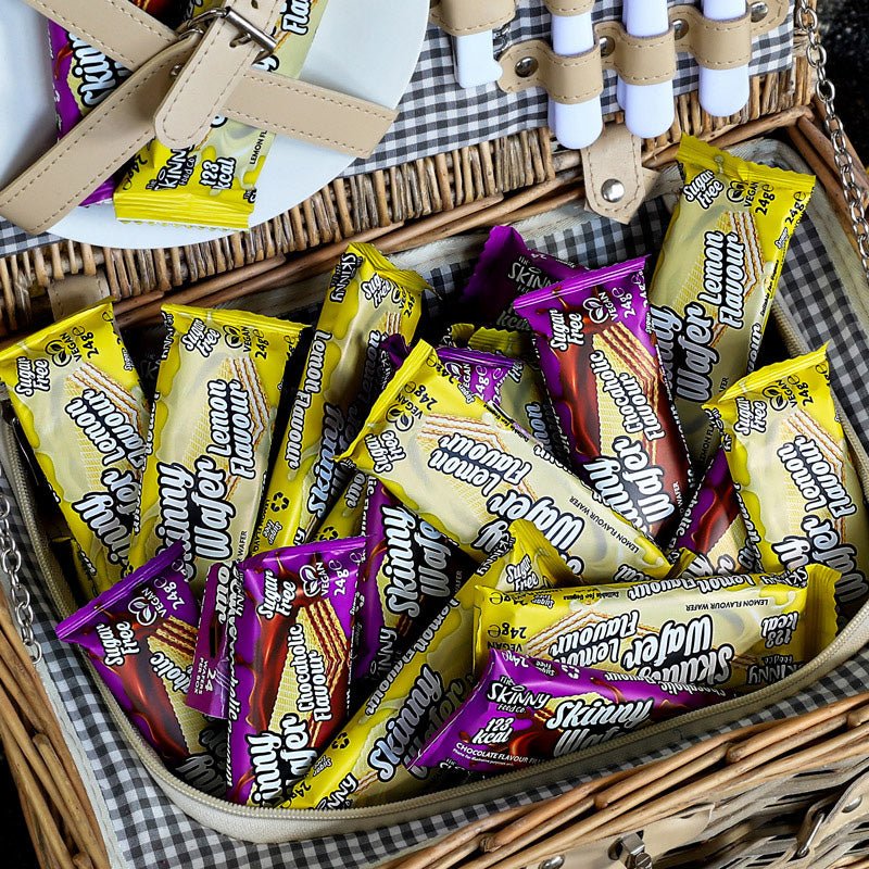 【limit time offer】skinny wafer bundle (lemon and chocaholic) cases (24g x 48 units) 1150g 【limit time offer】skinny wafer bundle (lemon and chocaholic) cases (24g x 48 units) 1150g