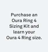 oura ring 4 rose gold size 8 smart ring | size first ring 4 sizing kit | sleep tracking wearable heart rate fitness tracker up to 8 days battery life