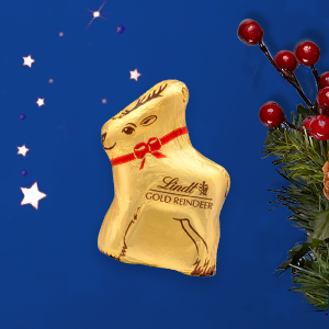 lindt milk chocolate christmas advent calendar 2025 – medium 160g – 24 chocolate figures & truffles – magical countdown gift