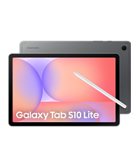 samsung galaxy tab s10 lite, ai tablet, 6gb memory, 128gb storage, 10.9" 90hz display, s pen included, long battery life, grey, 3 year extended warranty (uk version)
