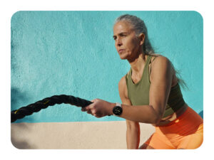 google pixel watch 3 (41 mm) – android smartwatch with heart rate tracking, advanced running from fitbit, fitness insights, 24 hour battery – matte black aluminium case – obsidian band – wi fi