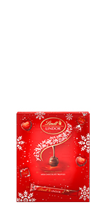 lindt milk chocolate christmas advent calendar 2025 – medium 160g – 24 chocolate figures & truffles – magical countdown gift